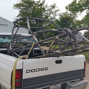 P2 Frame before powder coat - front right
