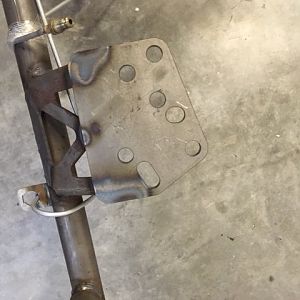 New-Style Engine Mount Driver Side Top View