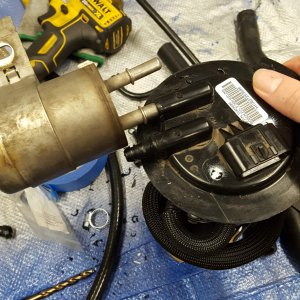 Fuel pump test fit