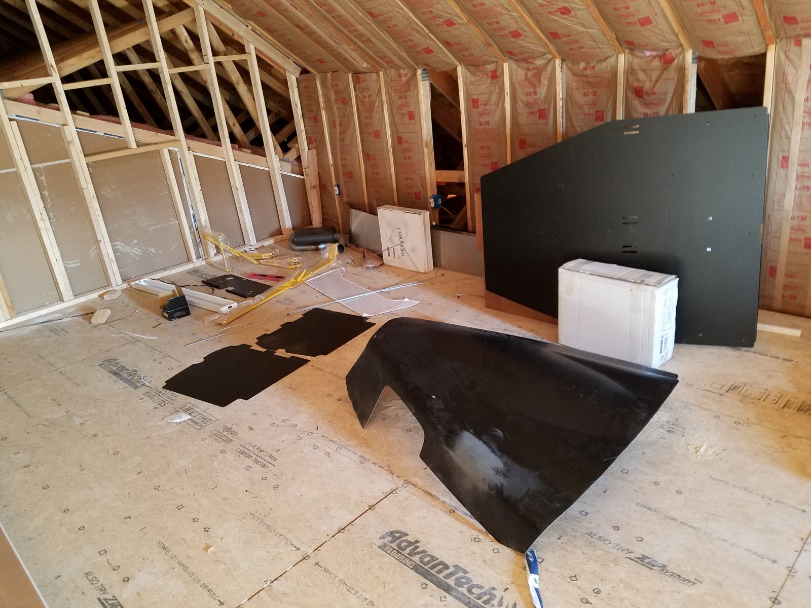 Parts in the attic